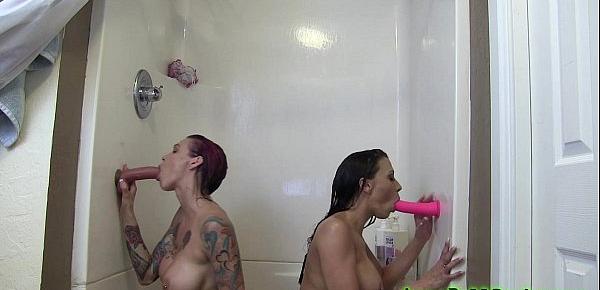  Anna Bell Peaks And Rachel Starr Sexy Shower